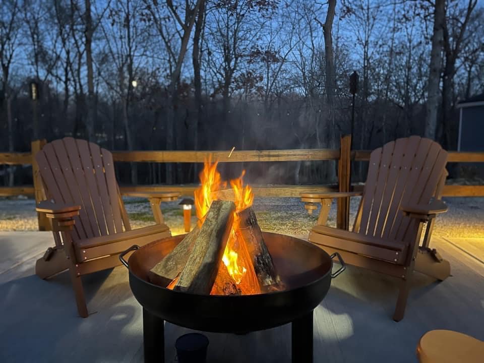 tiltable bowl fire pits
