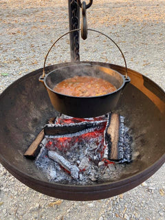 40" Ringo Fire Pit with Tri Pod soup