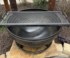 The Chief Fire Pit 37" With Tilting Base with a grill top