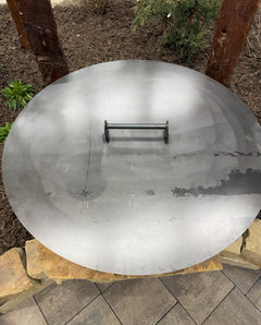  40" Fire Pit Lid Top view