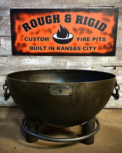 The Duke Fire Pit 30" With Tilting Base - Rough & Rigid