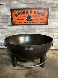 The Chief Fire Pit 37" With Tilting Base - Rough & Rigid