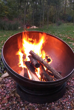 Big John Fire Pit 40" With Tilting Base - Rough & Rigid