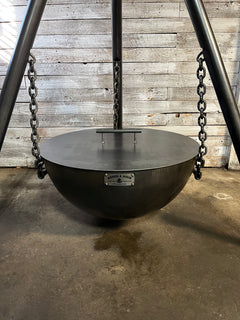 30" The Kid Fire Pit with Tri Pod - Rough & Rigid